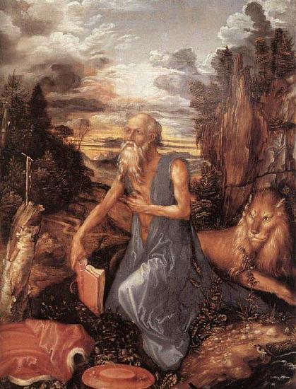 Albrecht Durer St Jerome in the Wilderness China oil painting art